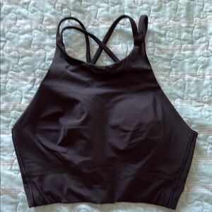 Lululemon Black Crisscross Sports Bra